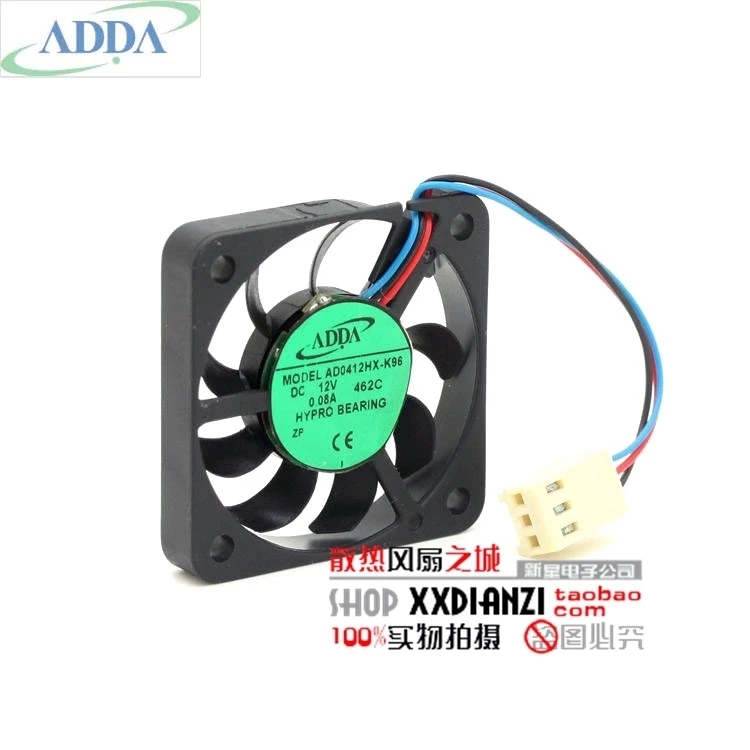 Новинка для ADDA AD0412HX K96 4006 4 см 12В 0.08A тонкий бесшумный вентилятор охлаждения|silent