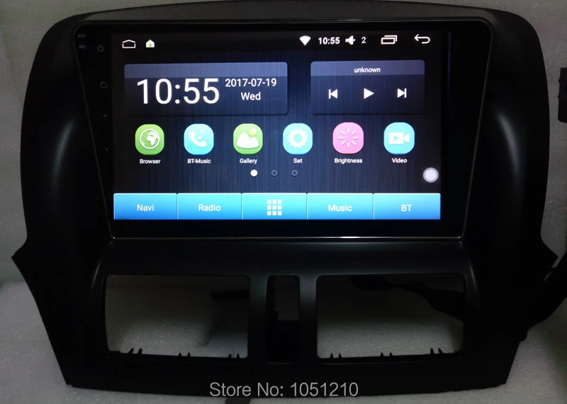 

Ouchuangbo android 6.0 car audio gps radio for faw besturn X80 2013-2016 support wifi Bluetooth mirror link 2G Ram 32G ROM