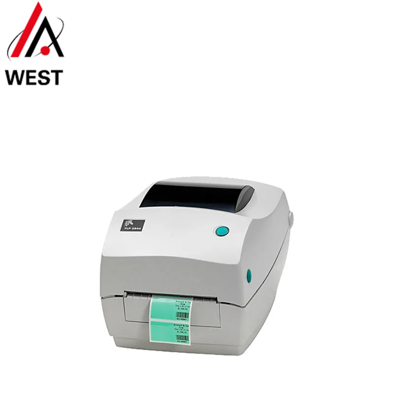 

Free shipping brand new original Zebra TLP2844 200dpi desktop printer express label thermal transfer printer