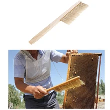 Деревянный пчелиный щетка-сметка двумя рядами конский волос щетки для пчеловодства Пчеловодство оборудование для Пчеловодство инструменты