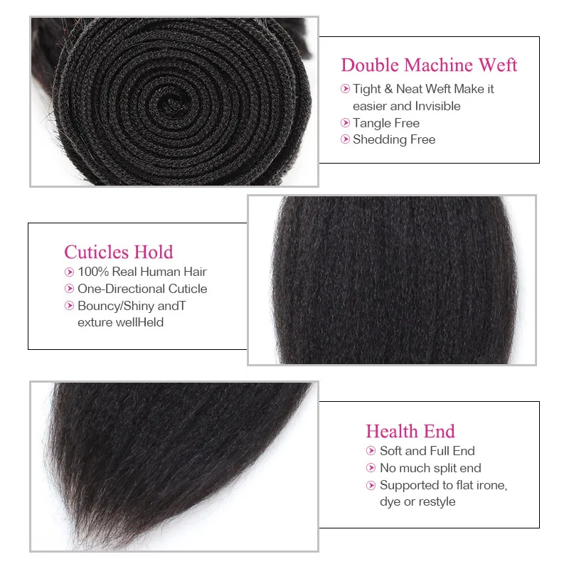 Meetu Yaki Human Hair Weave 4 Bundles Deal Malaysian Hair Bundles Natural Color Non Remy Hair Extensions 8-28 inch Tangle Free Meetu Yaki Human Hair Weave 4 Bundles Deal Malaysian Hair Bundles Natural Color Non Remy Hair Extensions 8-28 inch Tangle Free