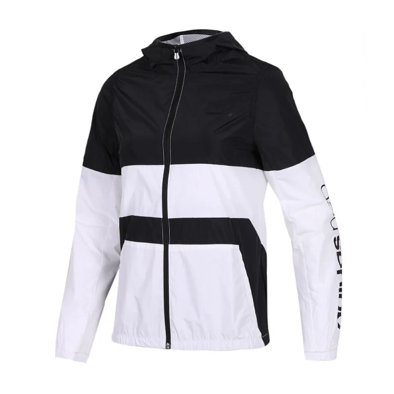 Новое поступление Adidas Neo Label W WB CLR BLCK Женская куртка с капюшоном Спортивная - Цвет: CZ1686