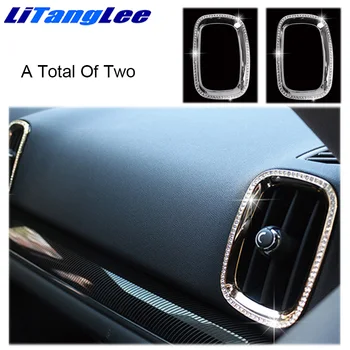 

Litanglee For BMW Mini Cooper Countryman F60 2017 Car Air conditioning air outlet frame decoration