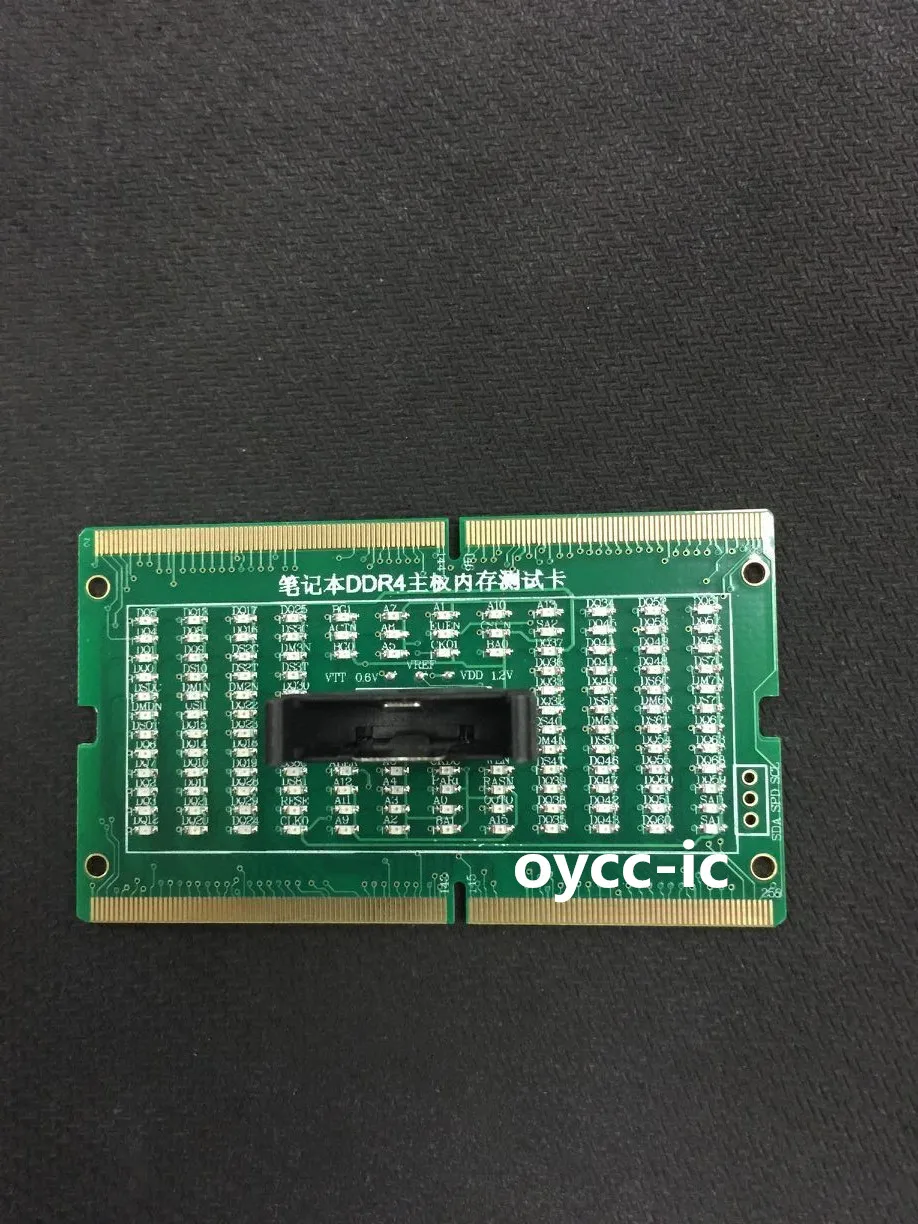 1pcs* Brand New DDR4 memory slot tester card for laptop motherboard Notebook Laptop with LED 1pcs brand new s1 638 amd638 tester cpu socket tester dummy load with led indicator