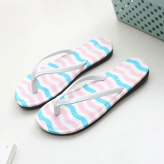 Womens Flip Flops Skid-proof Slippers Beach Sandals Comfort Summer Flip-flop Ladies Yoga Bar Joy Flip Flop (10)