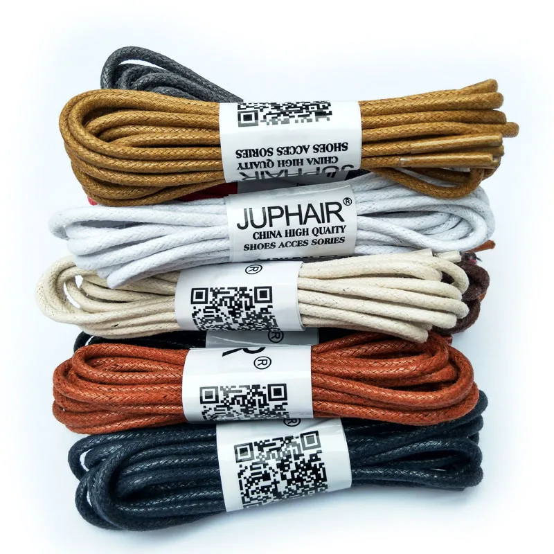 JUP 1 Pair 60-180cm Fashion Casual Leather Laces High Quality Waxed Round Shoelaces Shoestring Boots Sports Shoes Cable Ropes JUP 1 Pair 60-180cm Fashion Casual Leather Laces High Quality Waxed Round Shoelaces Shoestring Boots Sports Shoes Cable Ropes