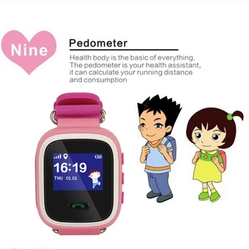 

Hot Selling Kid Cell Phone GPS Tracker Smart Watch For Android