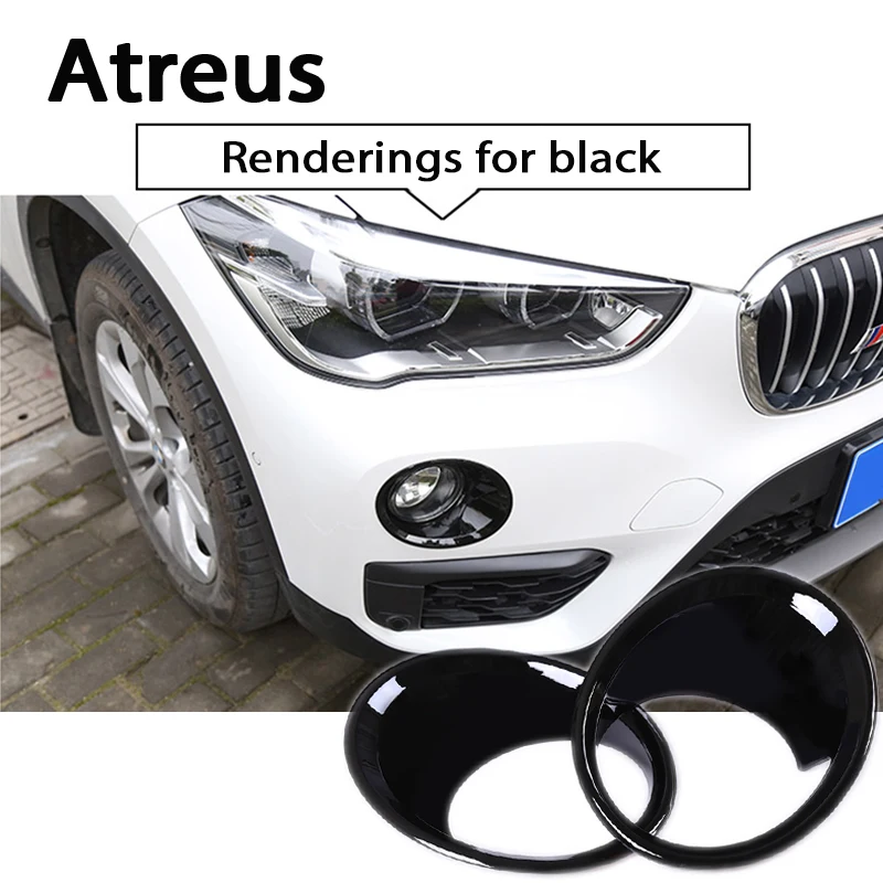 Atreus 2 шт. автомобильные хромированные передние противотуманные фары ABS