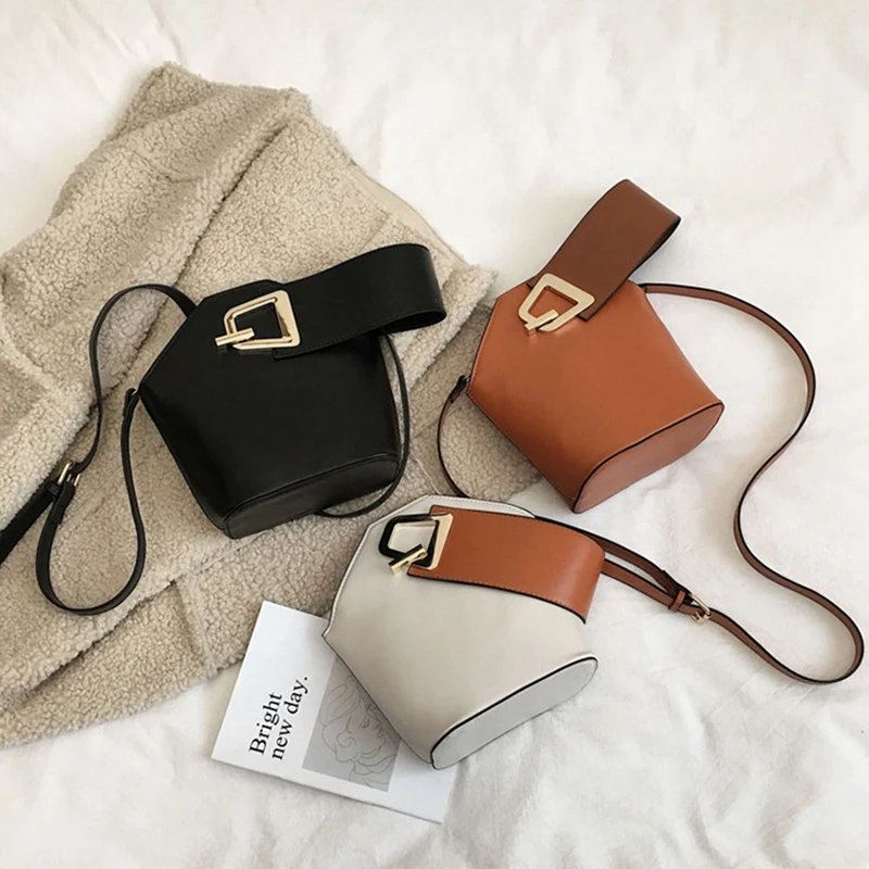 

LJL-Women Leather Handbags Crossbody Shoulder Bags Ladies Fashion Portable Wristlets Package