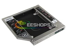 2nd HDD SSD Caddy Second Hard font b Disk b font Drive Enclosure CD DVD Optical