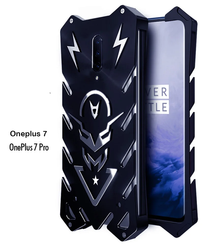 Oneplus 7 Pro Zimon роскошный Тор сверхмощный бронированный металлический алюминиевый чехол для телефона для One plus 7 Pro Oneplus 7 Чехол