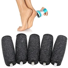 2 шт тусклый полированный инструмент для ухода за ногами головки для удаления твердой кожи Замена заправок ролики для пятки пилочка для ухода за ногами инструмент