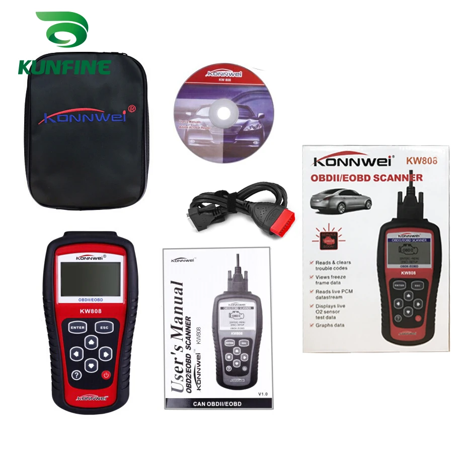 Auto Diagnostic Tool Car engine code Scanner Vehicle fault reader KF-A1173-3