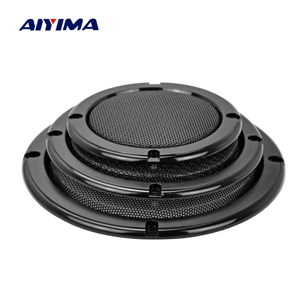 AIYIMA 2 шт. аудио Динамик s Altavoz prtatil защитный чехол для IPad 2/4/5/6,5 дюймов Защитная сетка решетки DIY автомобиля Динамик колонка