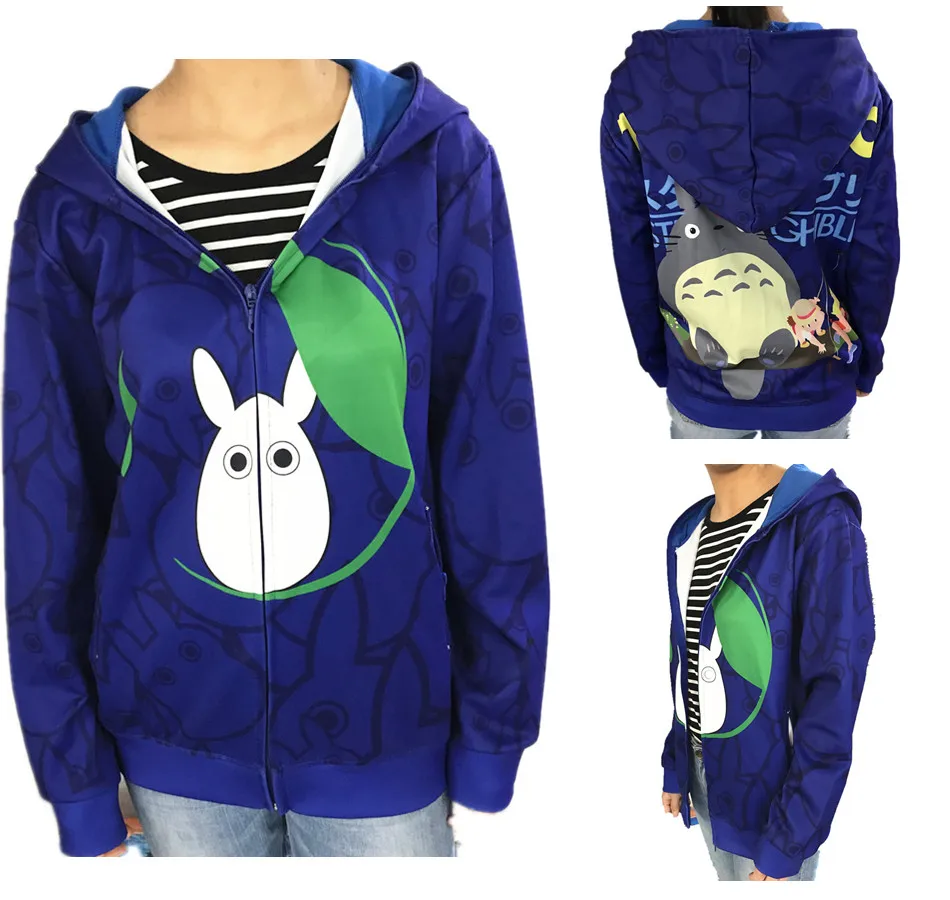 Buy Men Women Anime My Neighbor Totoro Hoodie Coat