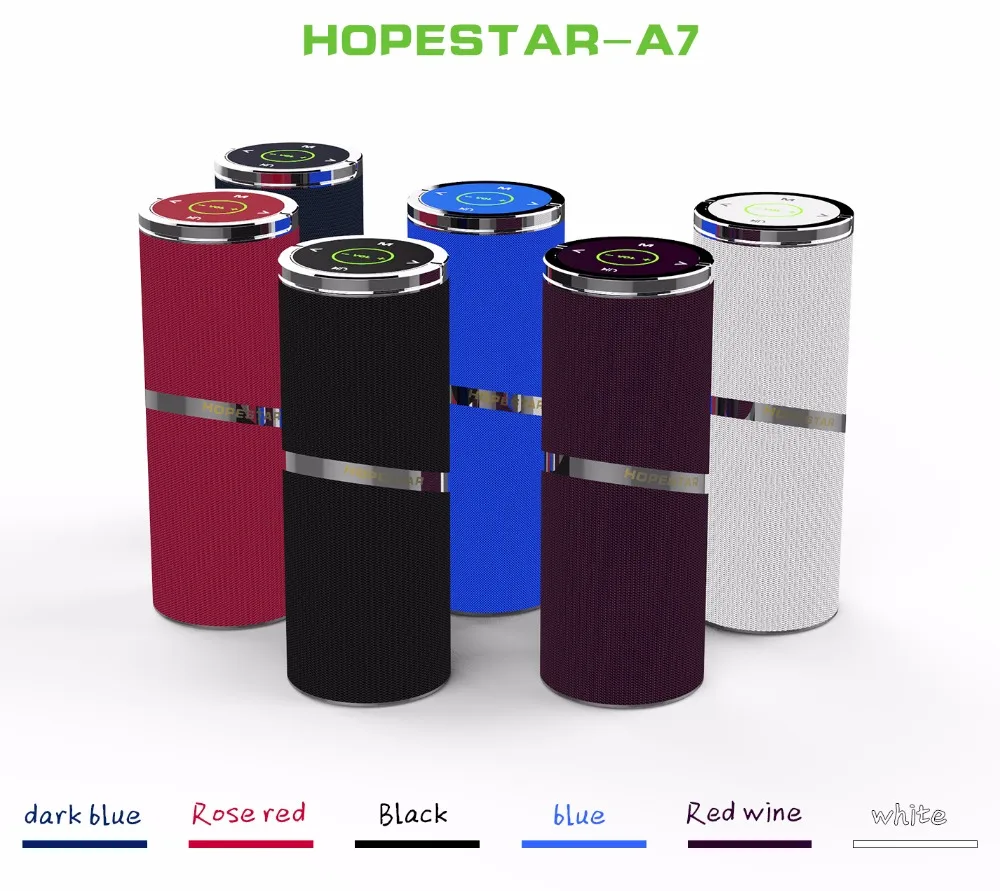 Hopestar A7 портативная ручка Bluetooth динамик беспроводной громкий динамик Саундбар двойной бас MP3 стерео Поддержка USB динамик s FM AUX