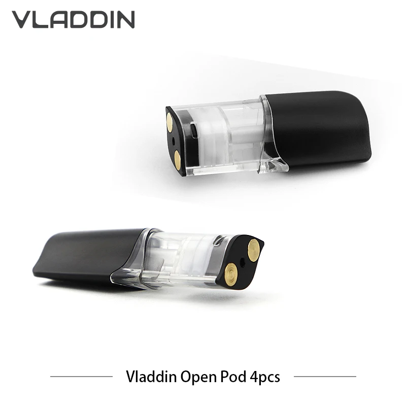 4pcs /Lot Vladdin RE Open Empty Replacement Pod Refillable Cartridge For VLADDIN Electronic Cigarettes Kit Vaporizer 4pcs /Lot Vladdin RE Open Empty Replacement Pod Refillable Cartridge For VLADDIN Electronic Cigarettes Kit Vaporizer