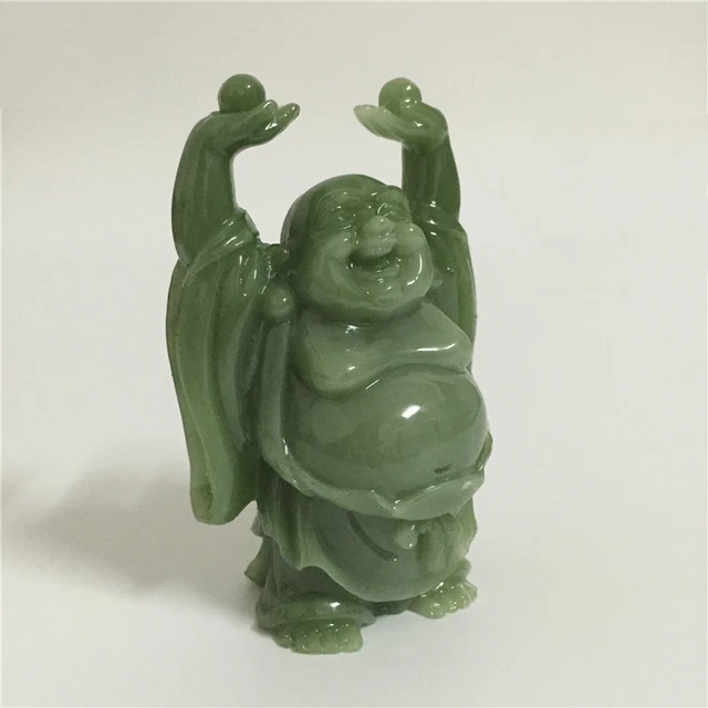 Statue de bouddha Maitreya chinois, Sculptures artisanales faites à la main, décoration de la maison, cadeaux porte-bonheur, Statues de bouddha riant 2