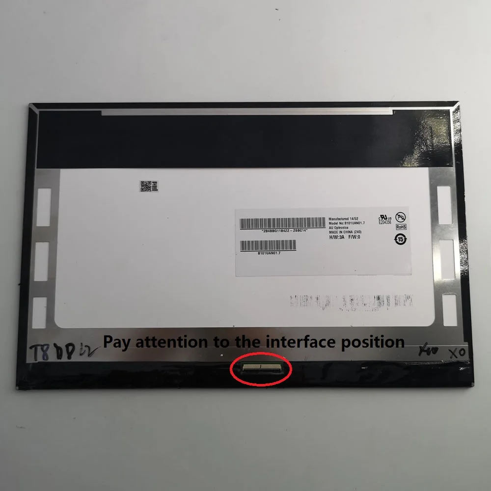 10 1 &quotномер модели: B101UAN01.7 жк-дисплей матричный экран 1920(RGB)* 1200 планшетный пк