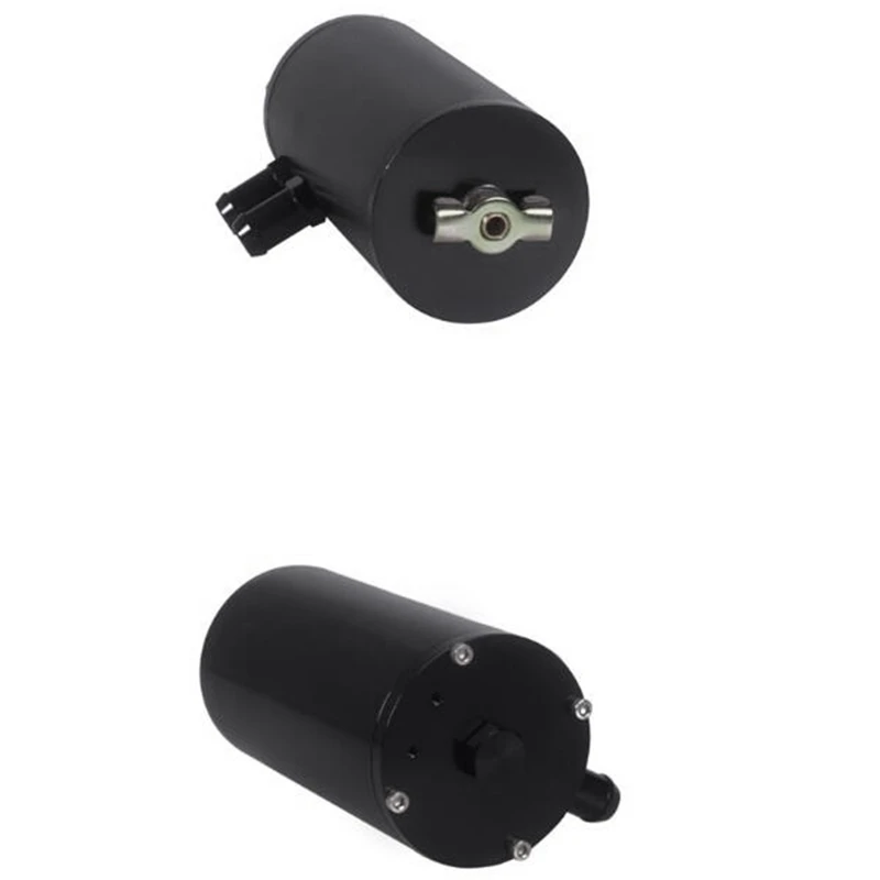 Baffled Aluminum Oil Catch Can Reservoir Tank / Oil Tank With Filter Universal Occ043