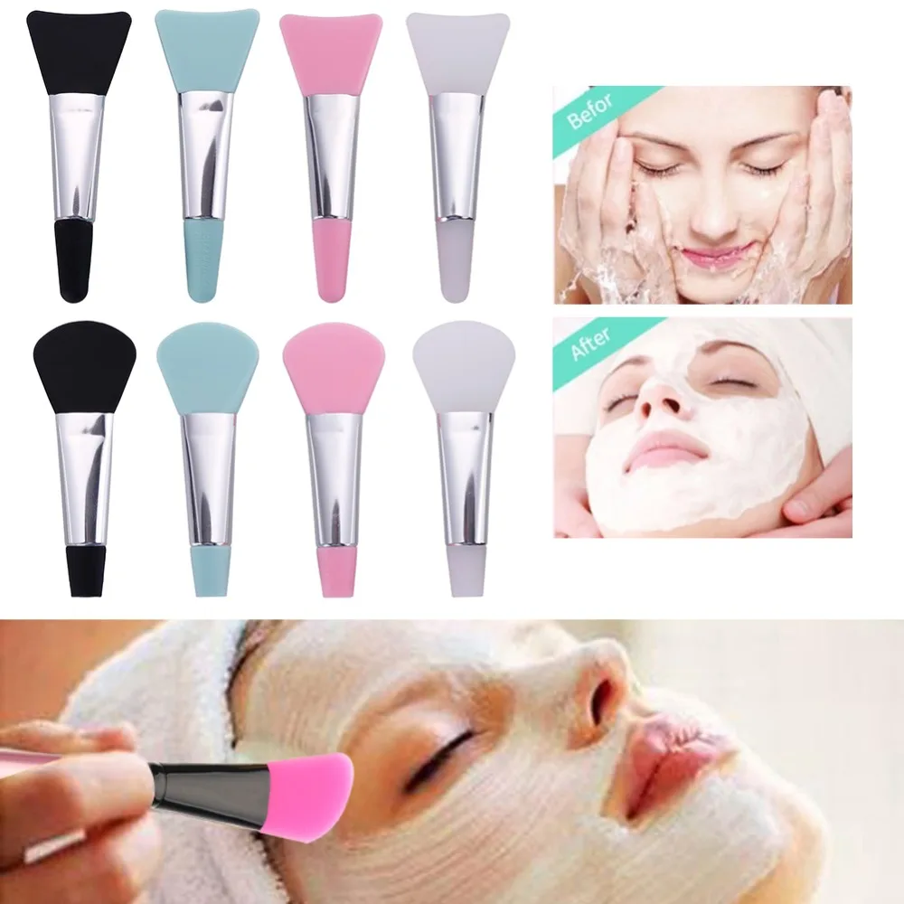 

Facial Silicone Brush Beauty Make Up Mask Brushes Eye Facial Face Mud Mask Mixing Brush Cosmetic Makeup Tools Accessories#289637
