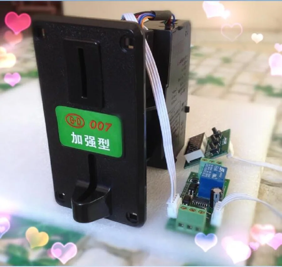 

Coin slot delay main board delay switch timer module rocking car toy car doll machine washer and so on.