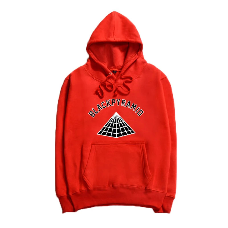 ONE A CAKE Mens Hoodies/Sweatshirts BLACK PYRAMID Oversized for Autumn Winter Hip Hop Men Winter Hoodies Justin Bieber Stranger