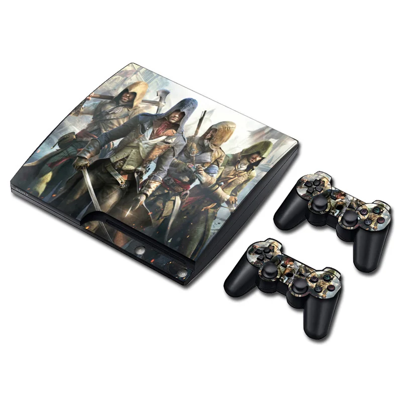 

Anti-Scratch Protective Cover popular designs vinyl cover for PS3 SLIM Console