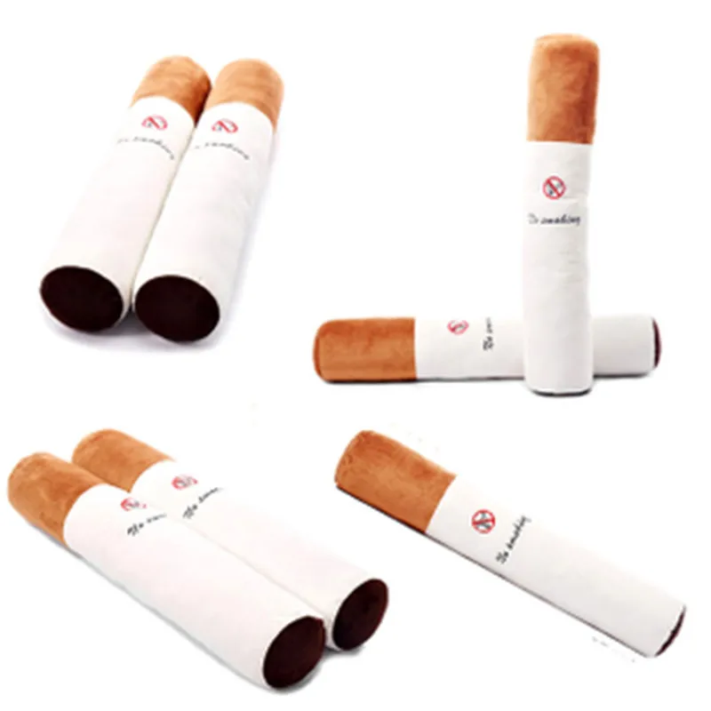 2016 New Style Cigarette Creative Smoke Hold Pillow Plush Toy Non