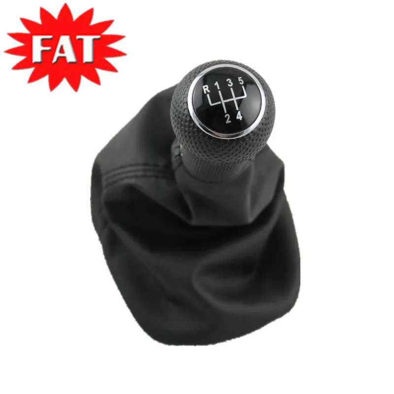 

5 Speed Car Gear Shift Knob with Giator Leather Boot For VW GOLF IV 1999-2005 Gear Lever Gaiter Boot 12mm Hole 1J0711113