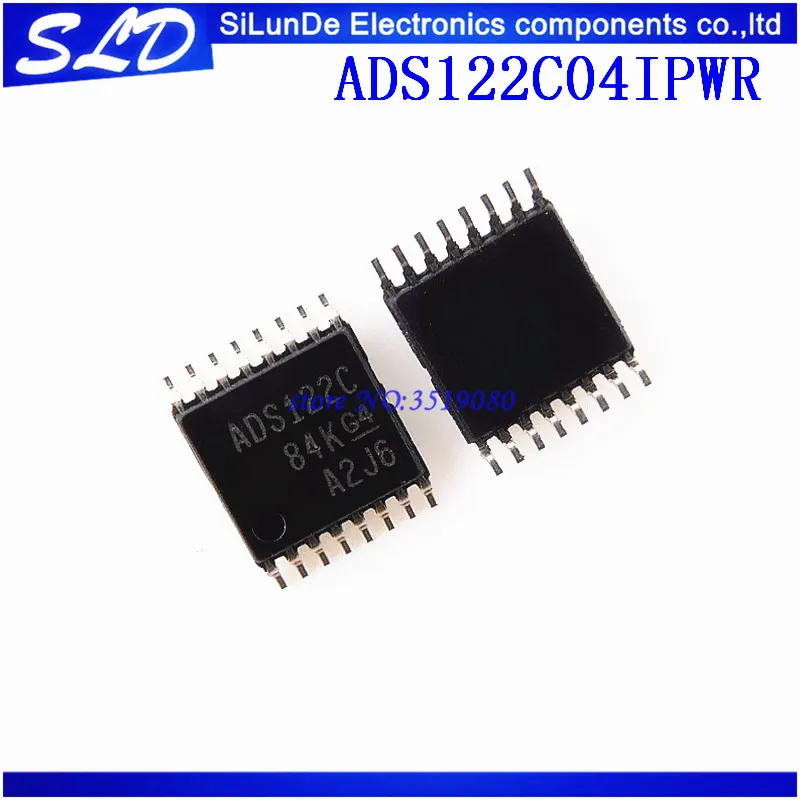 Бесплатная доставка 5 шт./лот ADS122C04IPWR ADS122C04IPW ADS122C TSSOP-16 Новый и оригинальный |