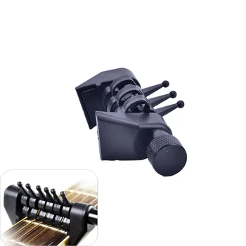 

1Pc Multifunction Capo Open Tuning Spider Chords For Acoustic Guitar Strings Black