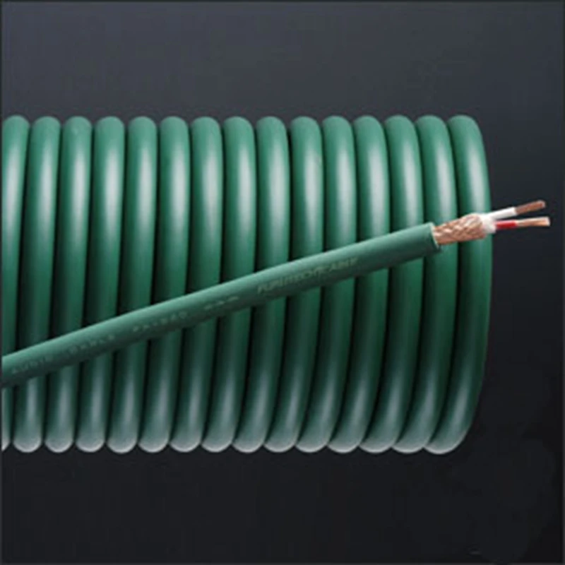

FA-220 OCC Audio signal cable Bulk Audio Wire OD9.0mm ( 1M) for FURUTECH power cable