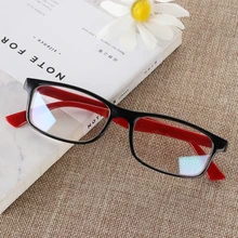 1Pc wysokiej jakości PC anty niebieskie promienie promieniowania okulary Multicolor Anti-UV UV400 Unisex płaskie lustrzane gogle komputerowe okulary