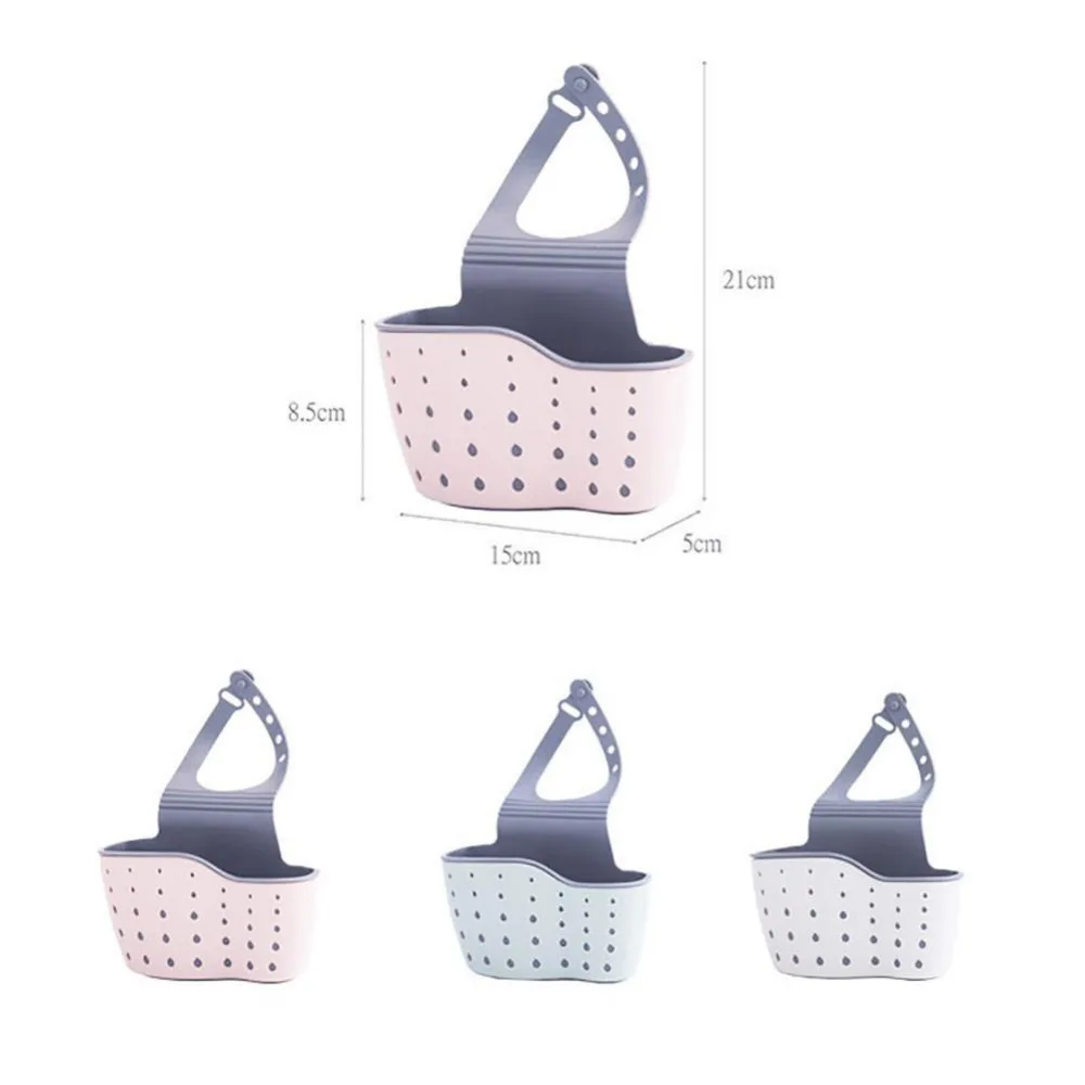 Кухонный Органайзер губчатая подвесная корзина для хранения крыла кухонной раковины Регулируемая оснастка стойка для раковины подвесной держатель для кухни Ванная комната