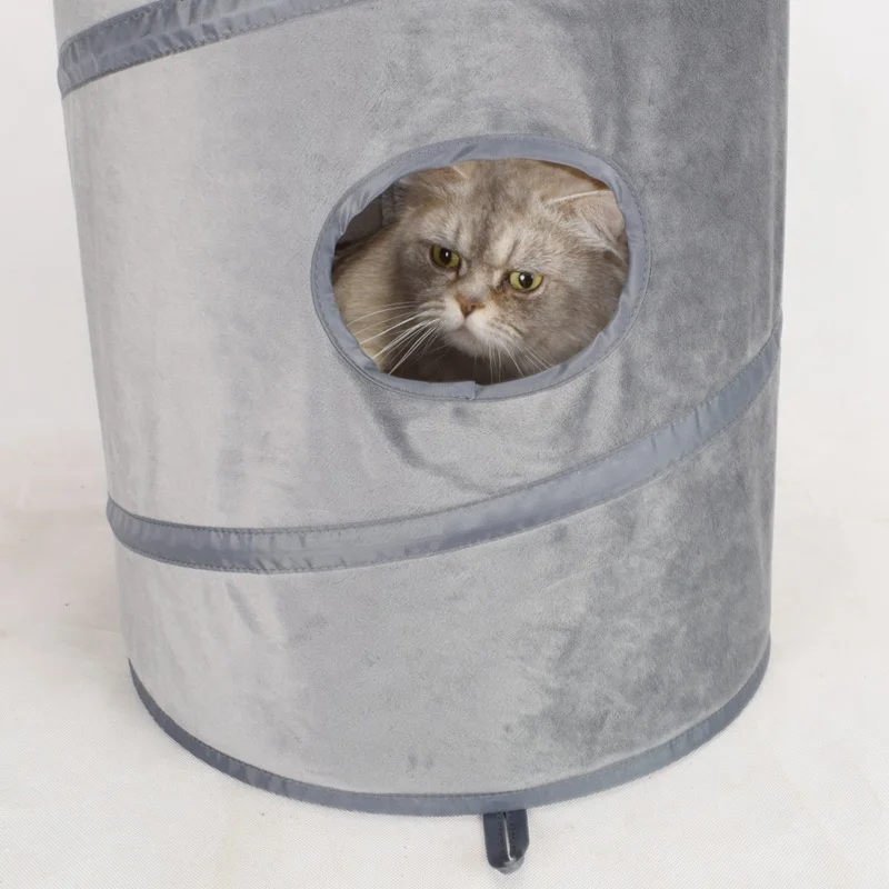 Многофункциональный складной домик для кошек Игрушка безопасный туннель интересные игрушки для кошек