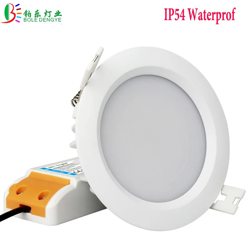 Us 26 29 30 Off 6w Rgb Cct Downlight Waterproof Ceiling Panel Lamp Mi Light Fut063 2 4g Control Bathroom Light Dimmable Warm White In Led Downlights