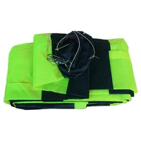 Outdoor Sports Kite Accessories /10m Black with Green  3D /Tube Tail For Delta kite/Stunt /software kites Kids Gif 1