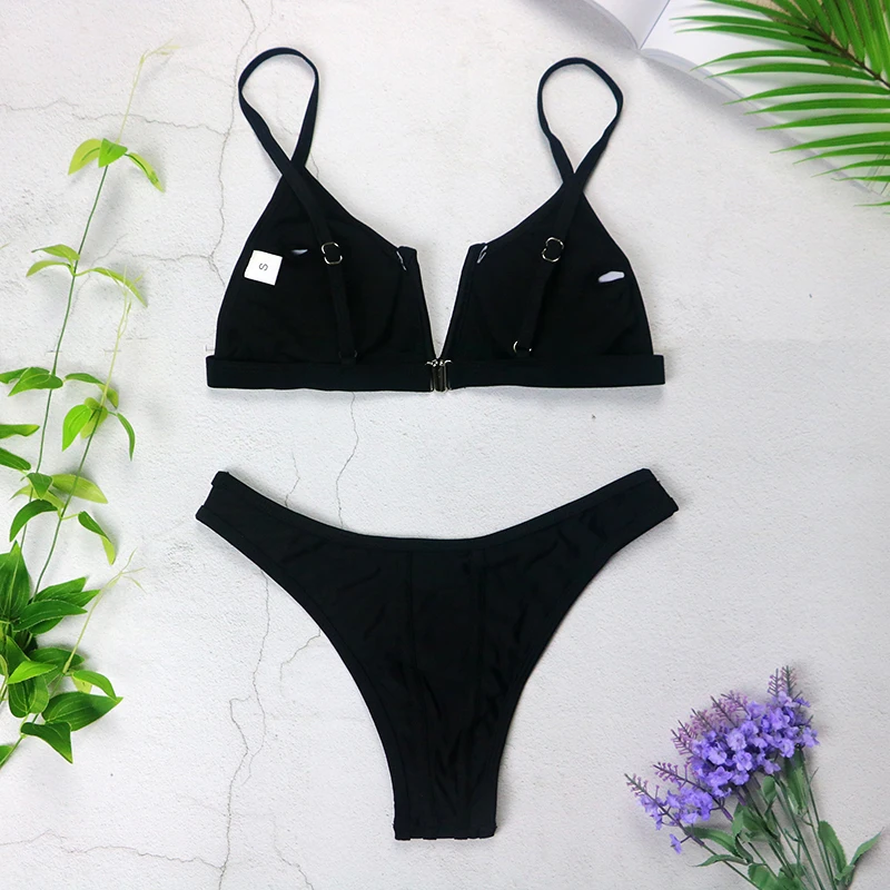 Sexy Bandeau Bikinis 2018 New V Neck Bikini Swimsuits Push Up Swimwear Female Brazilian Bikini Set Bathing Suits Biquini 3418 Sexy Bandeau Bikinis 2018 New V Neck Bikini Swimsuits Push Up Swimwear Female Brazilian Bikini Set Bathing Suits Biquini 3418