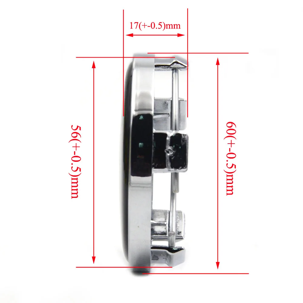Gzhengtong 4X60 мм центра колеса автомобиля эмблемы логотипа 60 мм центра колеса крышки для VW гольф Поло CIVIC CRUZE