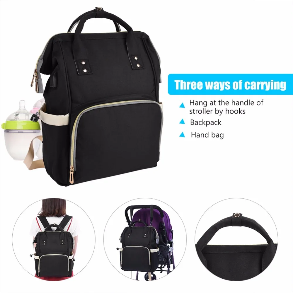 HURRISE Мода мумия Материнство подгузник сумка брендовая большая емкость Детская сумка рюкзак для путешествий дизайнерская сумка для ухода за ребенком