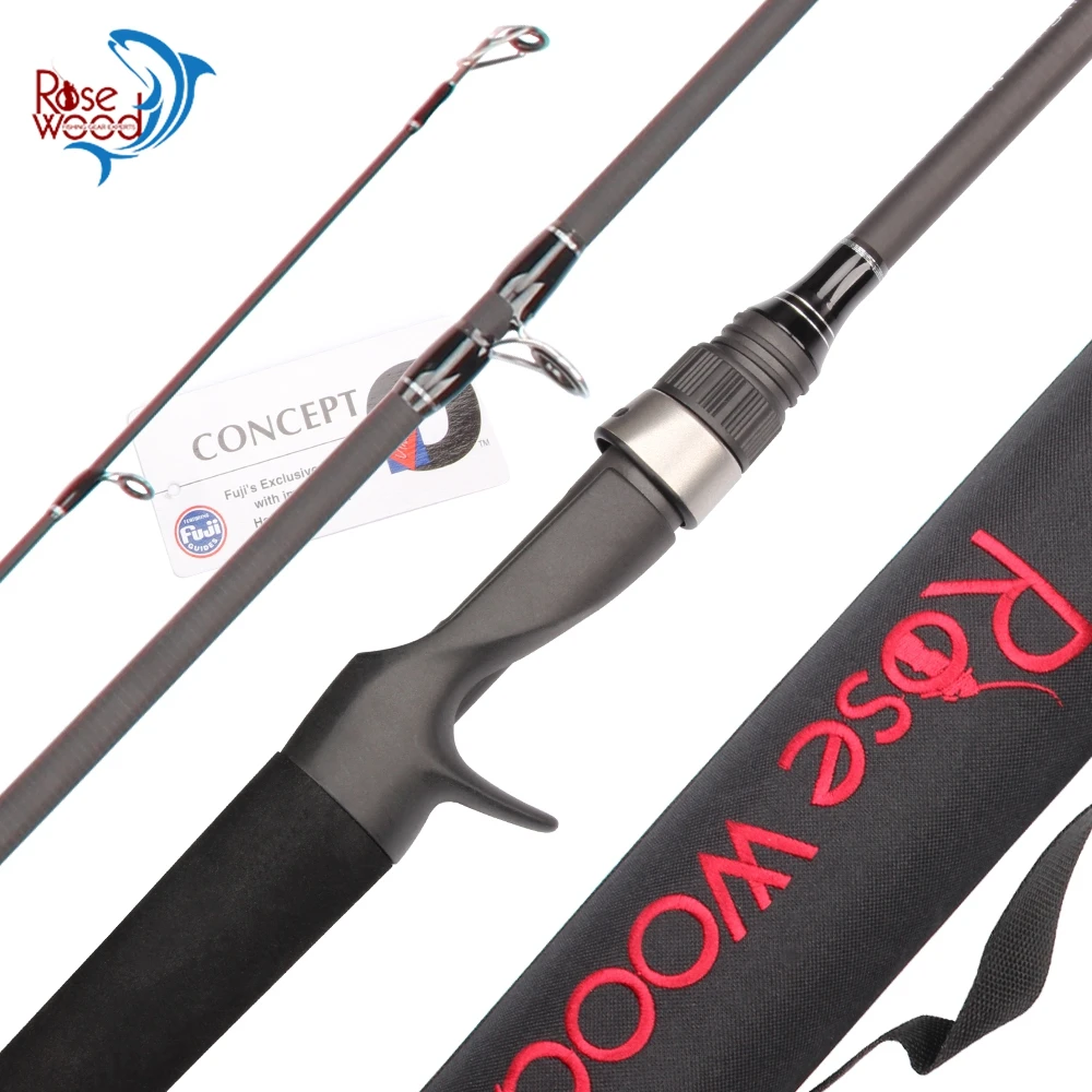 

New RW-664M Fuji Carbon Lure Rod 6'6'' 4 Section Lure Fishing Rod 1/8-3/8oz Casting Spinning Travel Rod Carp Fishing Tackle