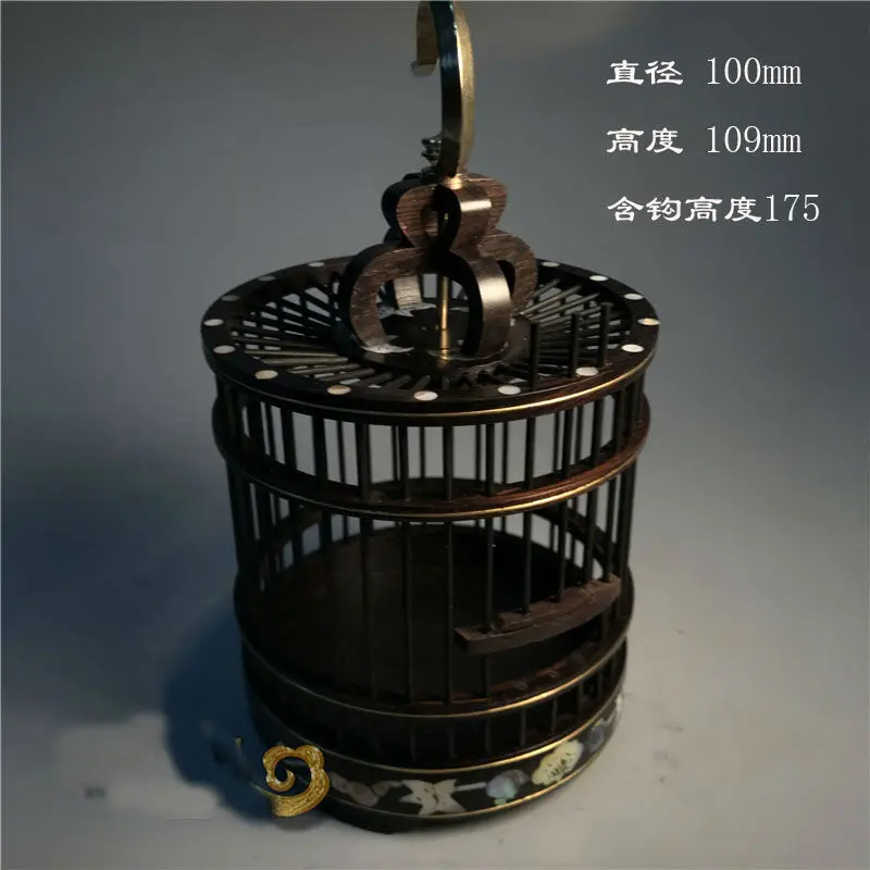 20 advanced new styles Pet reptile cage worms solid wood handmade ebony large classic models insects cage Insect box decoration