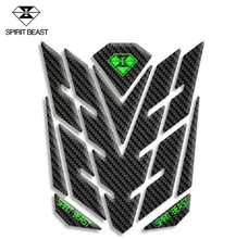 SPIRIT BEAST Universal Reflective 3D Motorcycle Sticker Fuel Oil Tank Motorbike Stickers Moto Pegatinas Decals Protector protective fish bone style motorcycle reflective oil tank sticker black grey