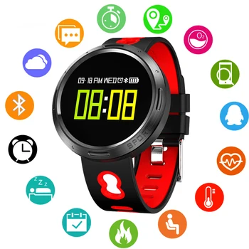 

Sport Smart Watch WISHDOIT Women Men Waterproof LED Color Screen Heart Rate Blood Pressure Pedometer Bluetooth Smart bracelet