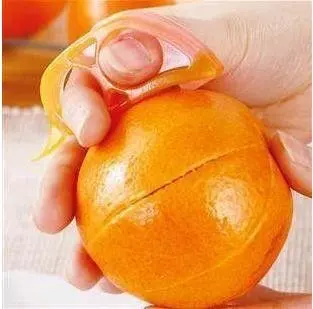Оранжевый Овощечистка Dexterous нож для апельсинов Овощечистка 10 шт./лот