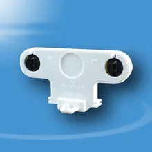 Fluorescent LED G13 Lamp Base T8 Double Tube Stenting Chute Lamp Holder Lighting Accessory 10pcs