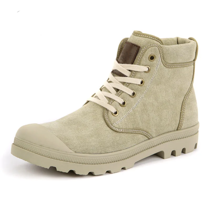 Sapatos With dark E Plush Inverno blue Grey Botas Wearable De Lona beige Masculino Com Moda Top Outono Denim Plush Deserto Beige Clássico Alta Pelúcia Mens Estilo wfRgIIq