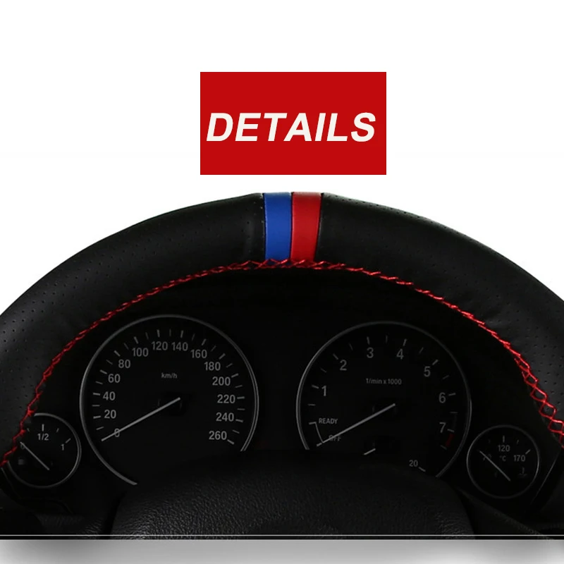 Оплетка сделай сам на рулевое колесо диаметром 38 см лампочка для Bmw e90 Ford Focus 2 e46 e60