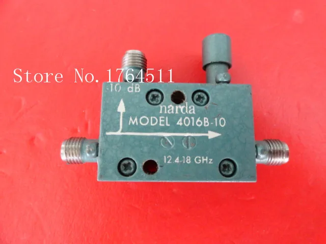 

[BELLA] Narda 4016B-10 12.4-18GHz Coup:10dB SMA coupler